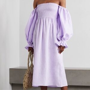 NWOT Sleeper Off-Shoulder Dress